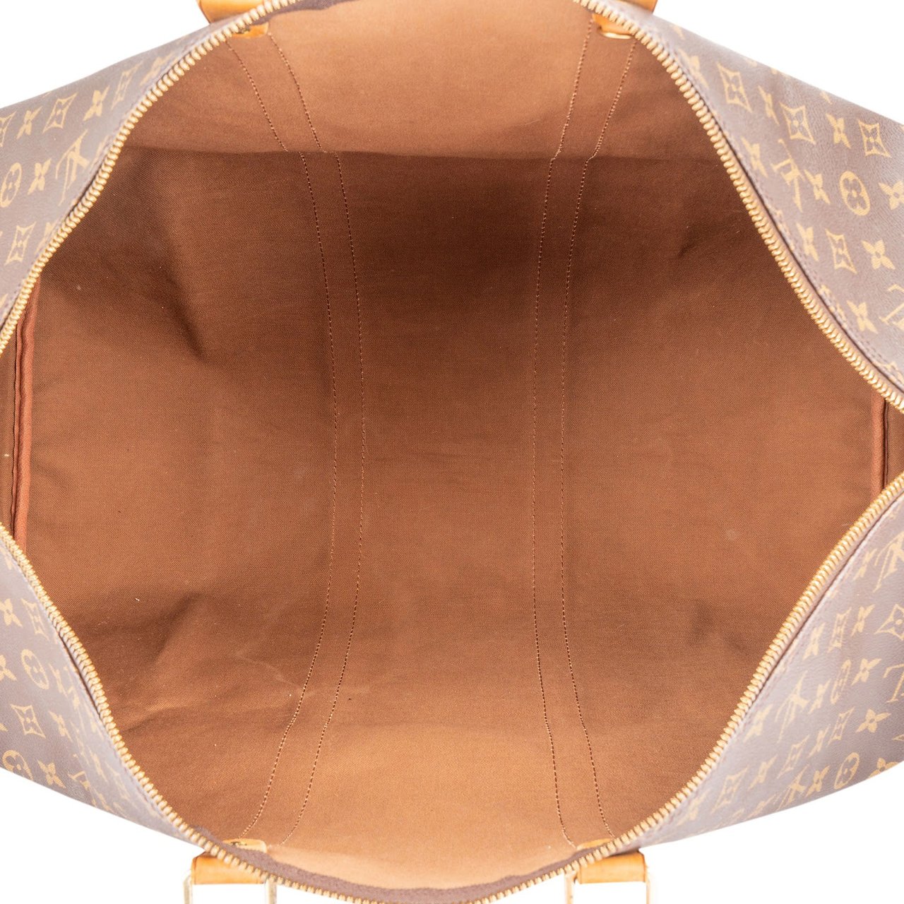 Louis Vuitton Monogram Canvas Keepall 55 Travel Bag Bruin