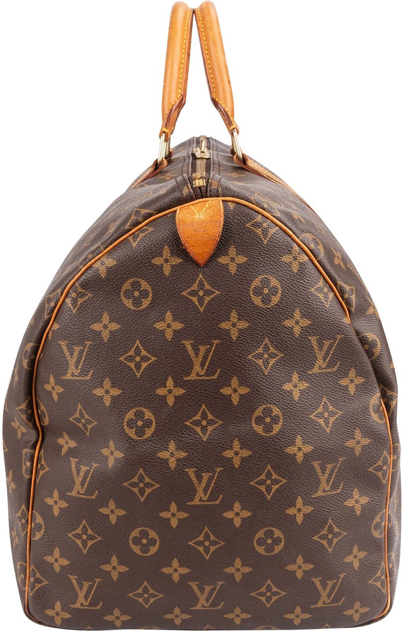 Louis Vuitton Monogram Canvas Keepall 55 Travel Bag Bruin