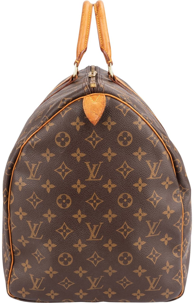 Louis Vuitton Monogram Canvas Keepall 55 Travel Bag Bruin