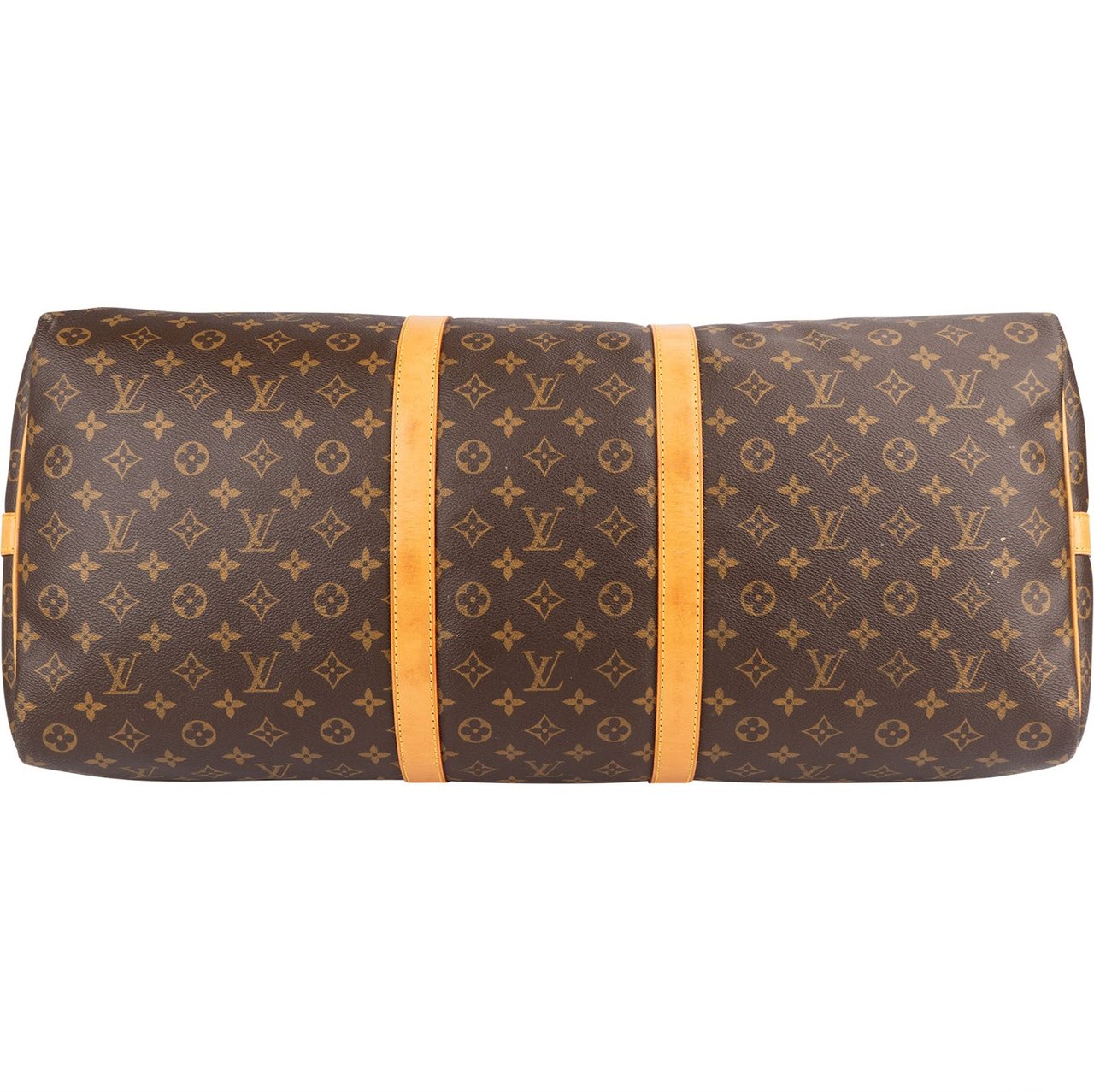 Louis Vuitton Louis Vuitton Monogram Canvas Keepall 60 Bandoulière Travel Bag Bruin
