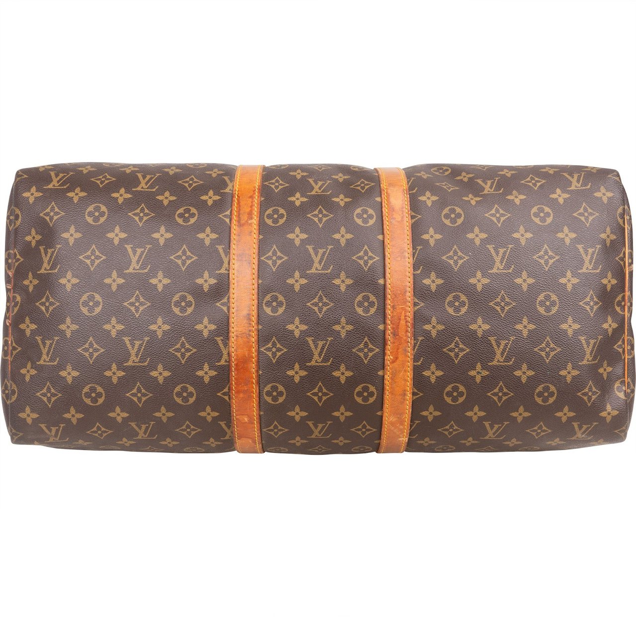 Louis Vuitton Louis Vuitton Monogram Canvas Keepall 55 Travel Bag Bruin