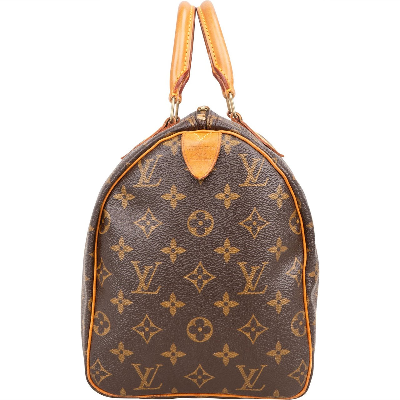 Louis Vuitton Louis Vuitton Monogram Canvas Speedy 30 Handbag Bruin