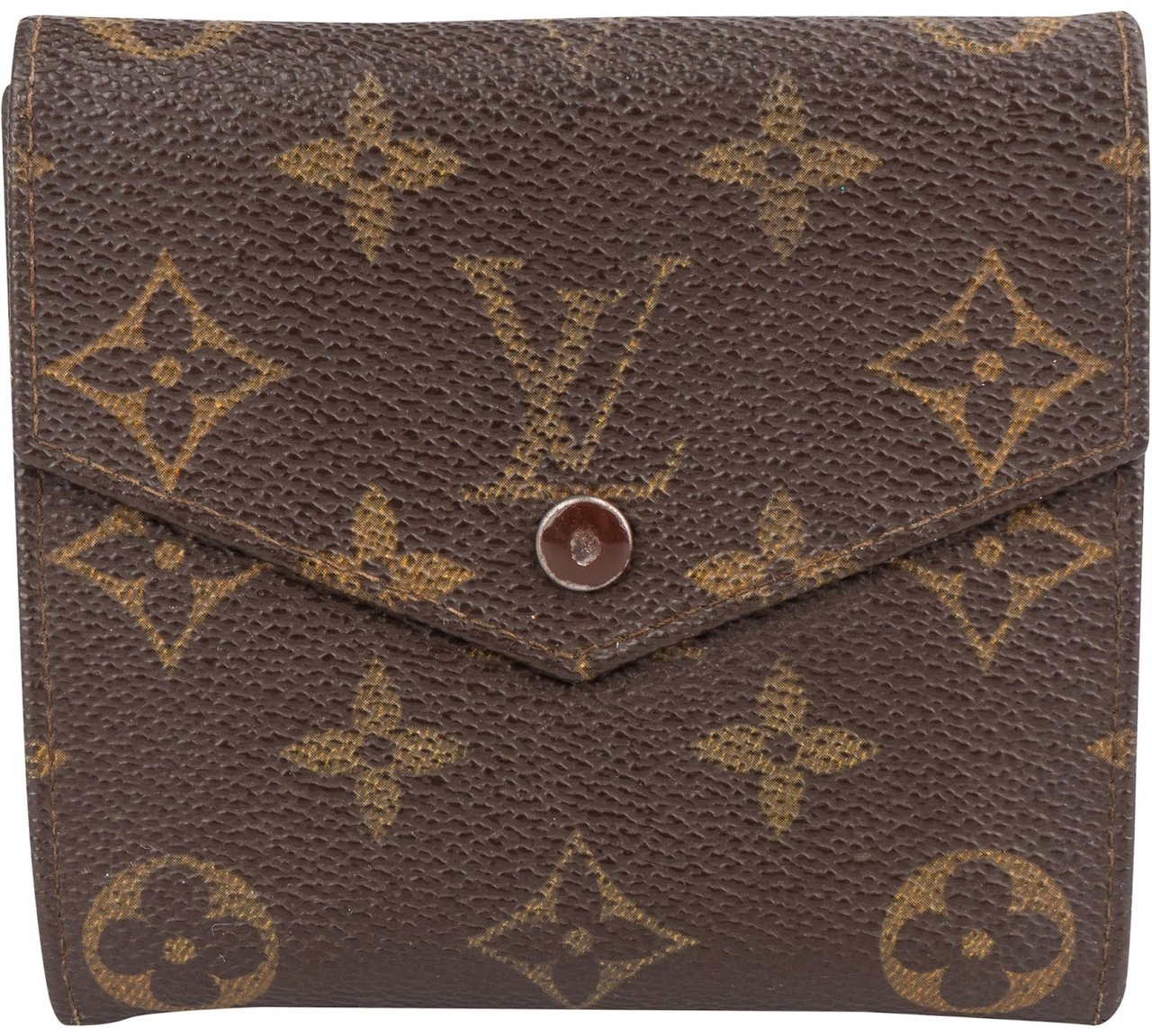 Louis Vuitton Louis Vuitton Monogram Canvas Elise Wallet Bruin
