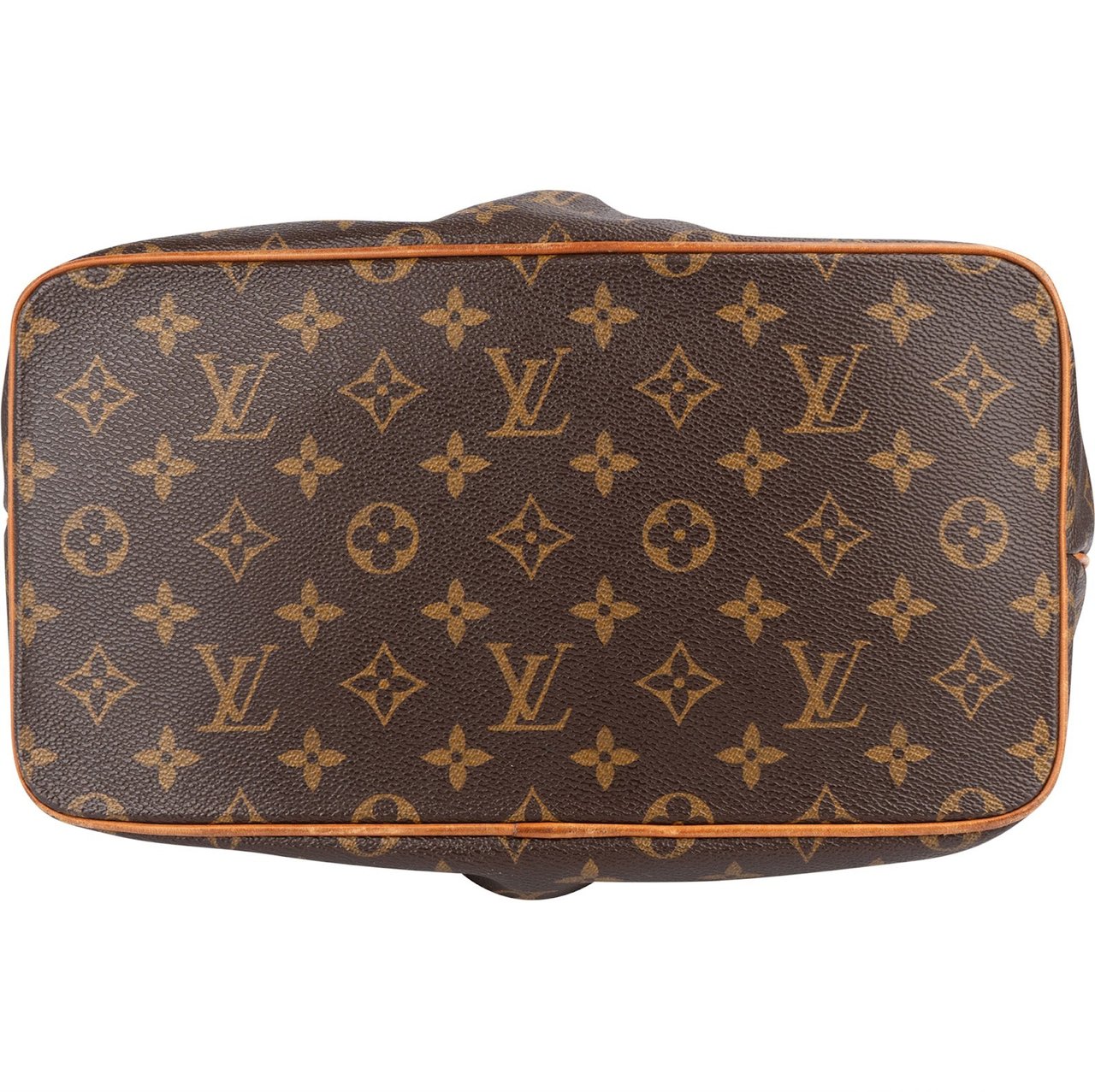 Louis Vuitton Louis Vuitton Canvas Monogram Palermo PM Handbag Bruin