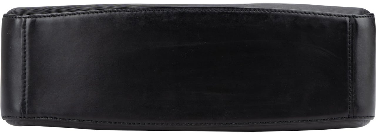 Louis Vuitton Louis Vuitton Noir Epi Leather Jasmin Handbag Zwart
