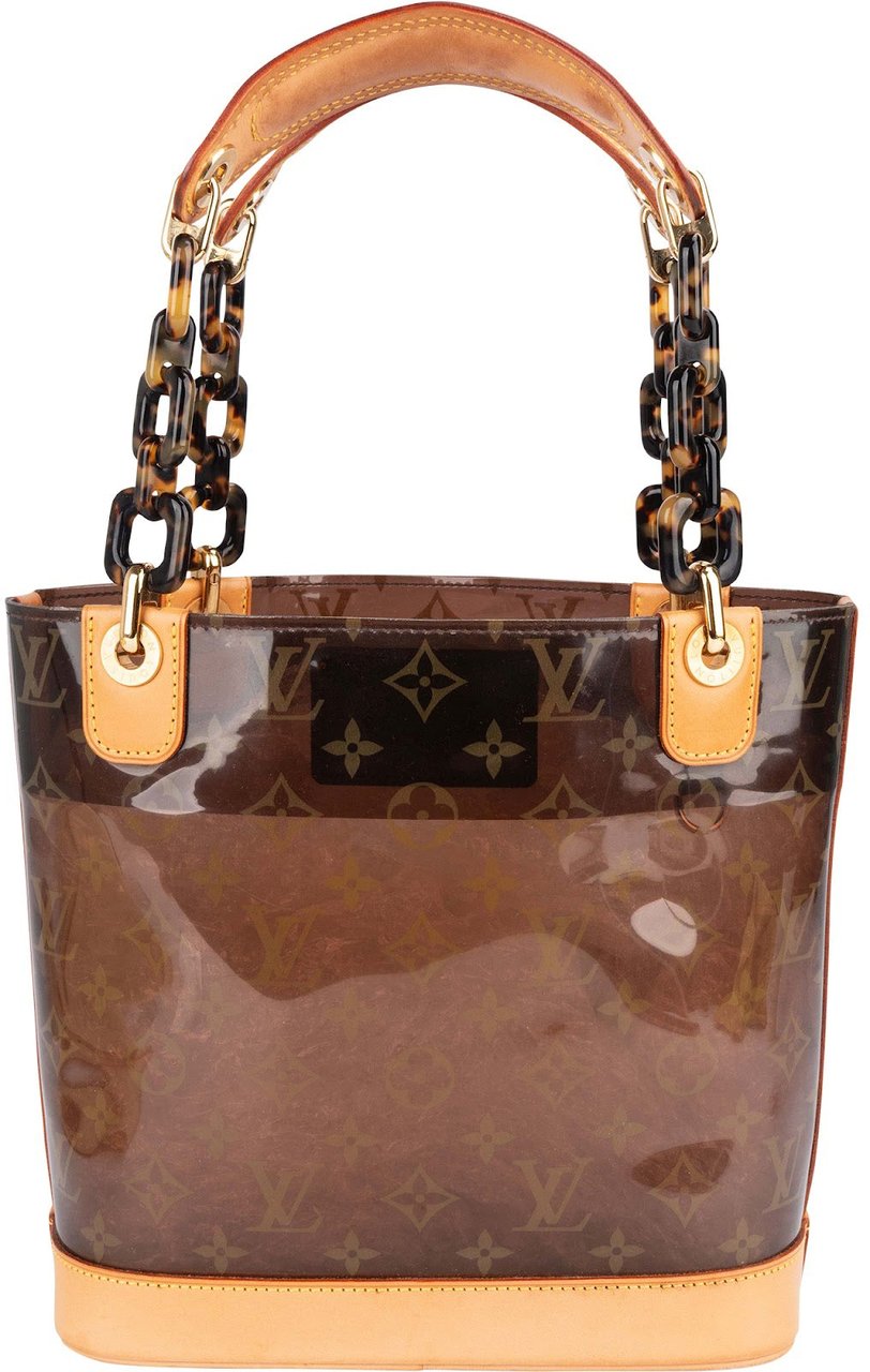 Louis Vuitton Louis Vuitton Monogram Vinyl Ambre PM Handbag Bruin