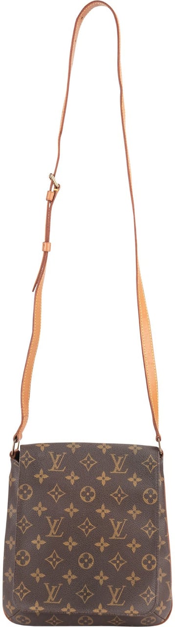 Louis Vuitton Louis Vuitton Monogram Canvas Salsa Musette PM Crossbody Bag Bruin