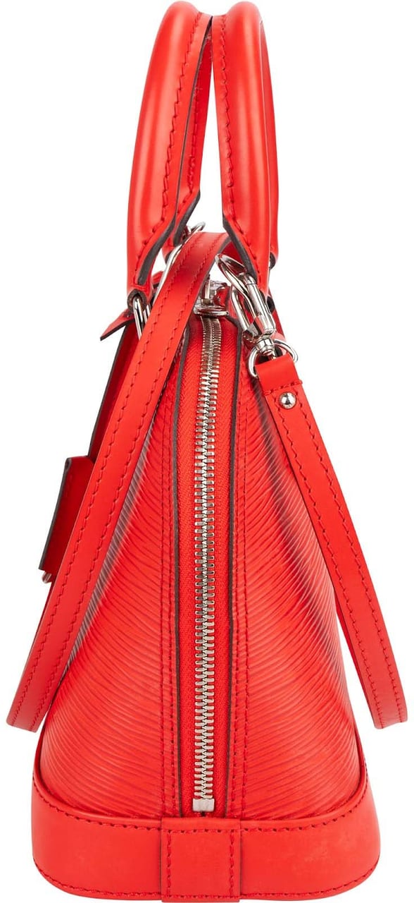 Louis Vuitton Red Epi Leather Alma BB Handbag Divers