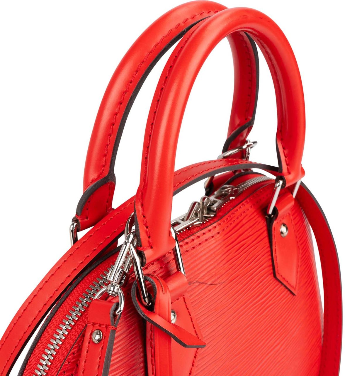 Louis Vuitton Red Epi Leather Alma BB Handbag Divers