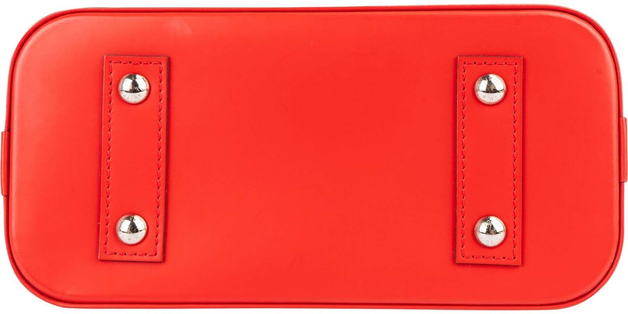 Louis Vuitton Red Epi Leather Alma BB Handbag Divers