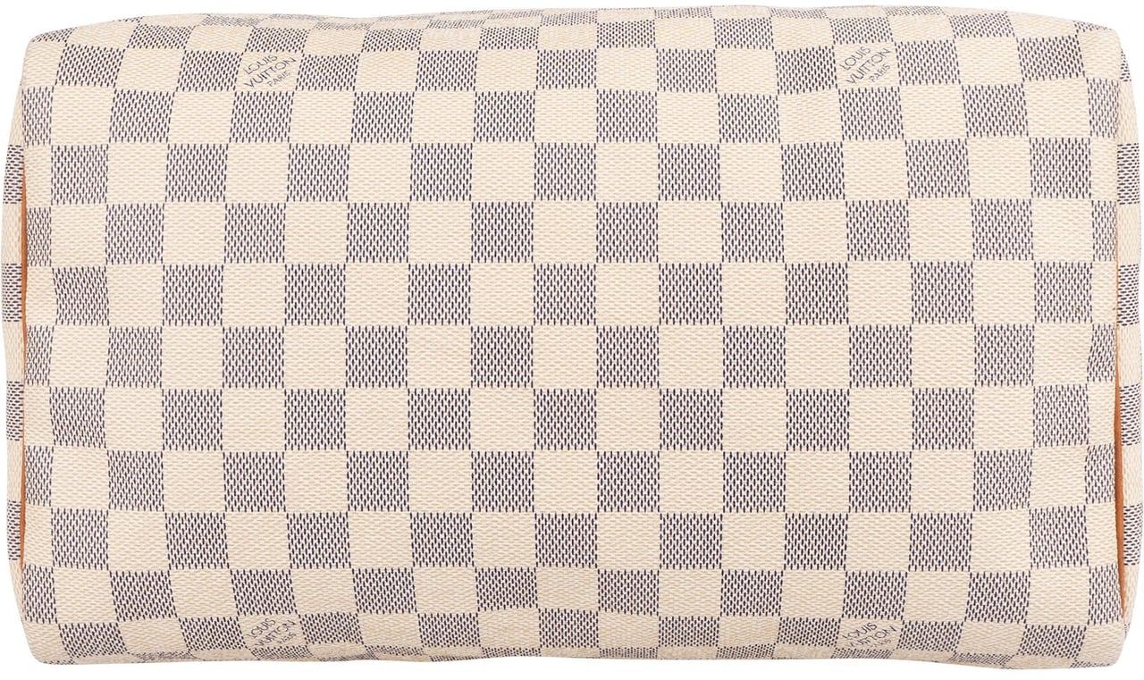 Louis Vuitton Louis Vuitton Monogram Damier Azur Canvas Speedy 30 Handbag Divers