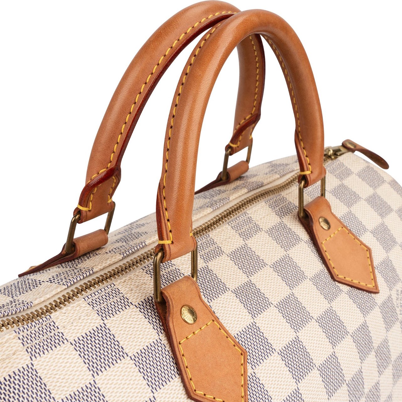 Louis Vuitton Louis Vuitton Monogram Damier Azur Canvas Speedy 30 Handbag Divers