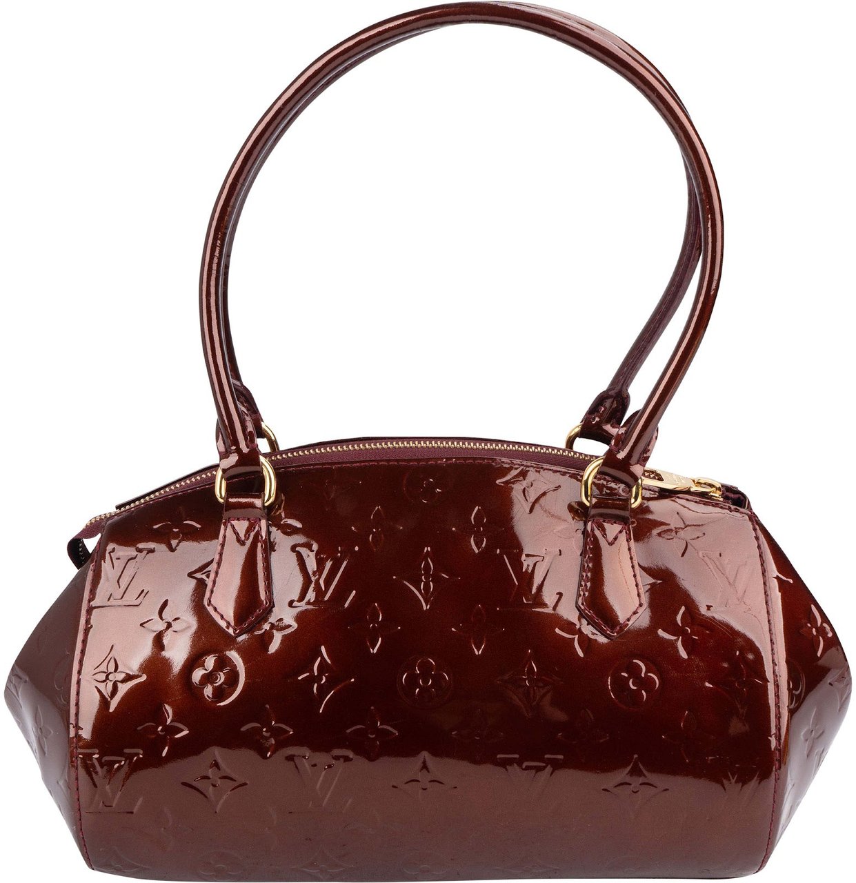 Louis Vuitton Louis Vuitton Monogram Vernis Sherwood Handbag Bruin