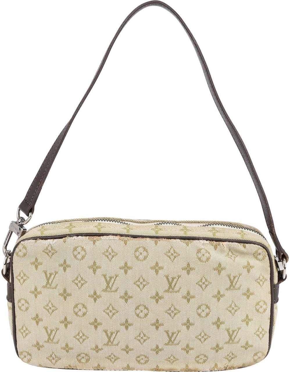 Louis Vuitton Monogram Mini Lin Conte de Fées Mushroom Pochette Accessoire Handbag Beige