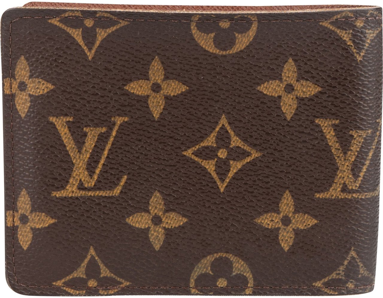 Louis Vuitton Louis Vuitton Monogram Canvas Billets Wallet Bruin