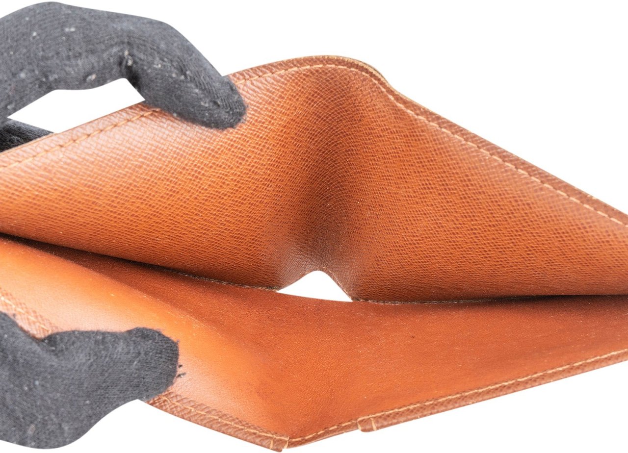 Louis Vuitton Louis Vuitton Monogram Canvas Billets Wallet Bruin