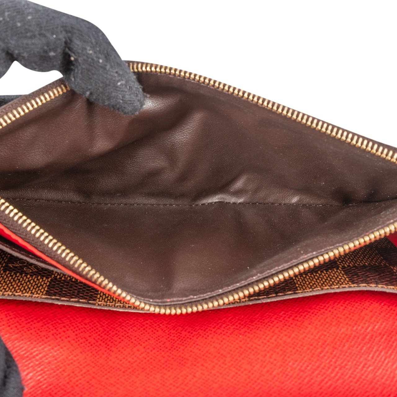 Louis Vuitton Monogram Damier Ebene Canvas Emilie Wallet Bruin