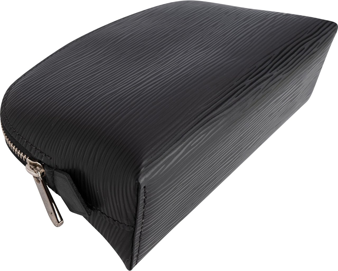 Louis Vuitton Louis Vuitton Noir Epi Leather Pochette Cosmétique PM Pouch Zwart
