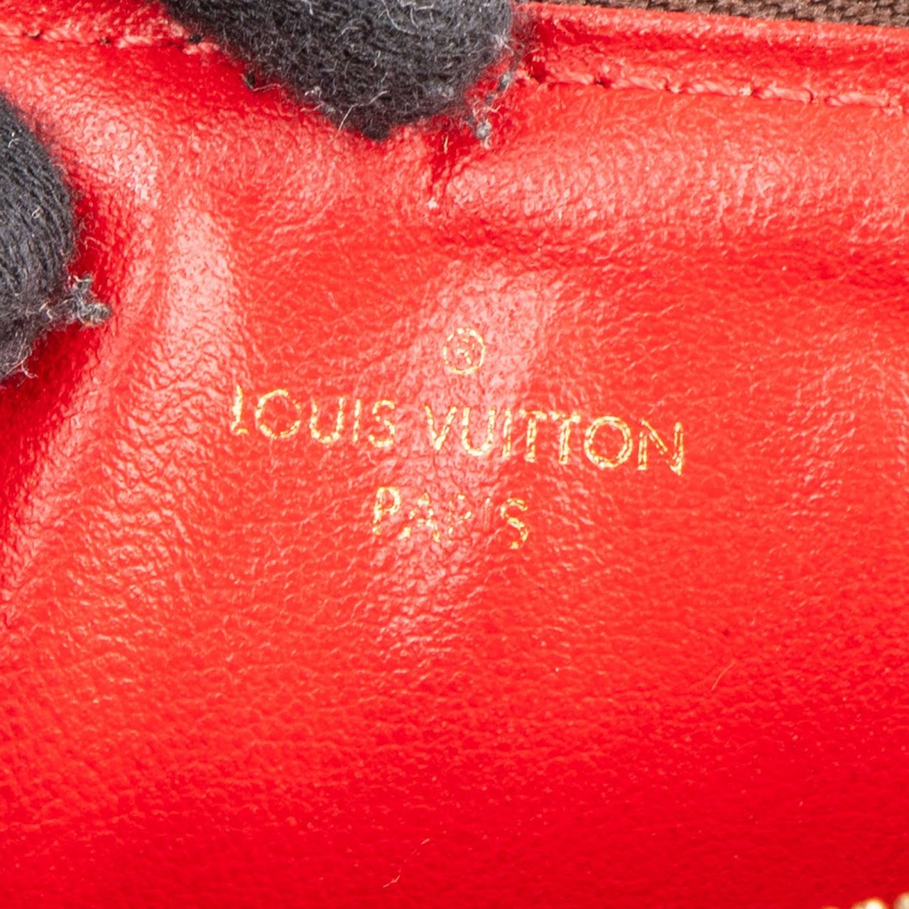 Louis Vuitton Monogram Damier Ebene Pochette Felicie Insert Pouch Bruin