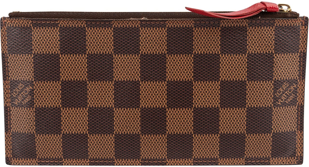 Louis Vuitton Monogram Damier Ebene Pochette Felicie Insert Pouch Bruin