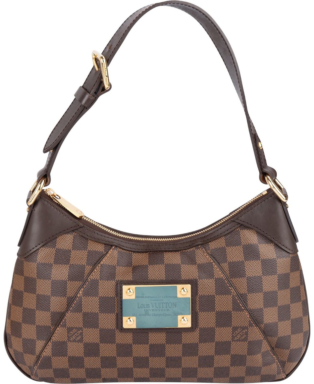 Louis Vuitton Louis Vuitton Damier Ebene Monogram Thames PM Shoulder Bag Bruin