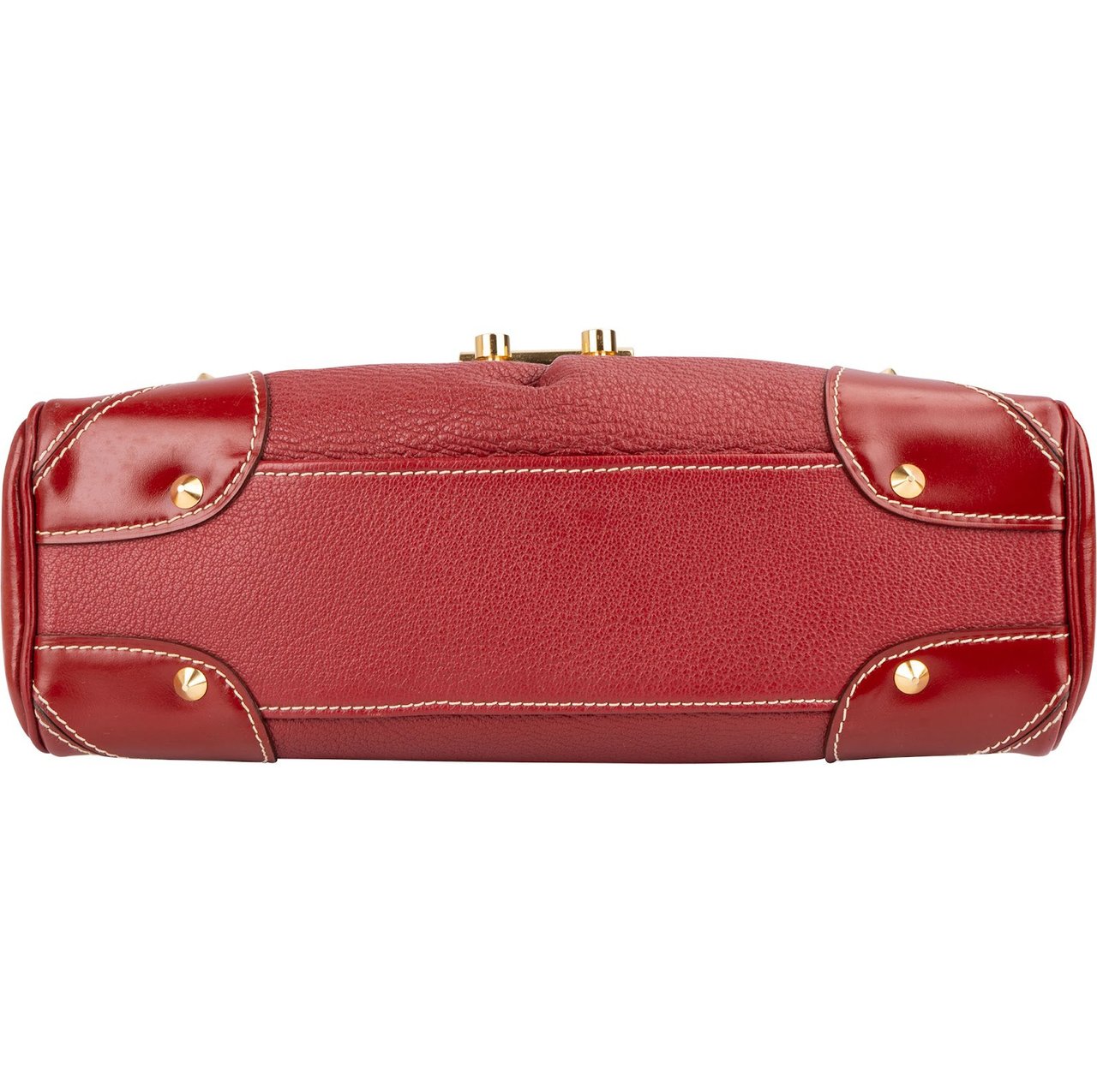 Louis Vuitton Louis Vuitton Red Leather Suhali L'Essentiel Shoulder Bag Rood