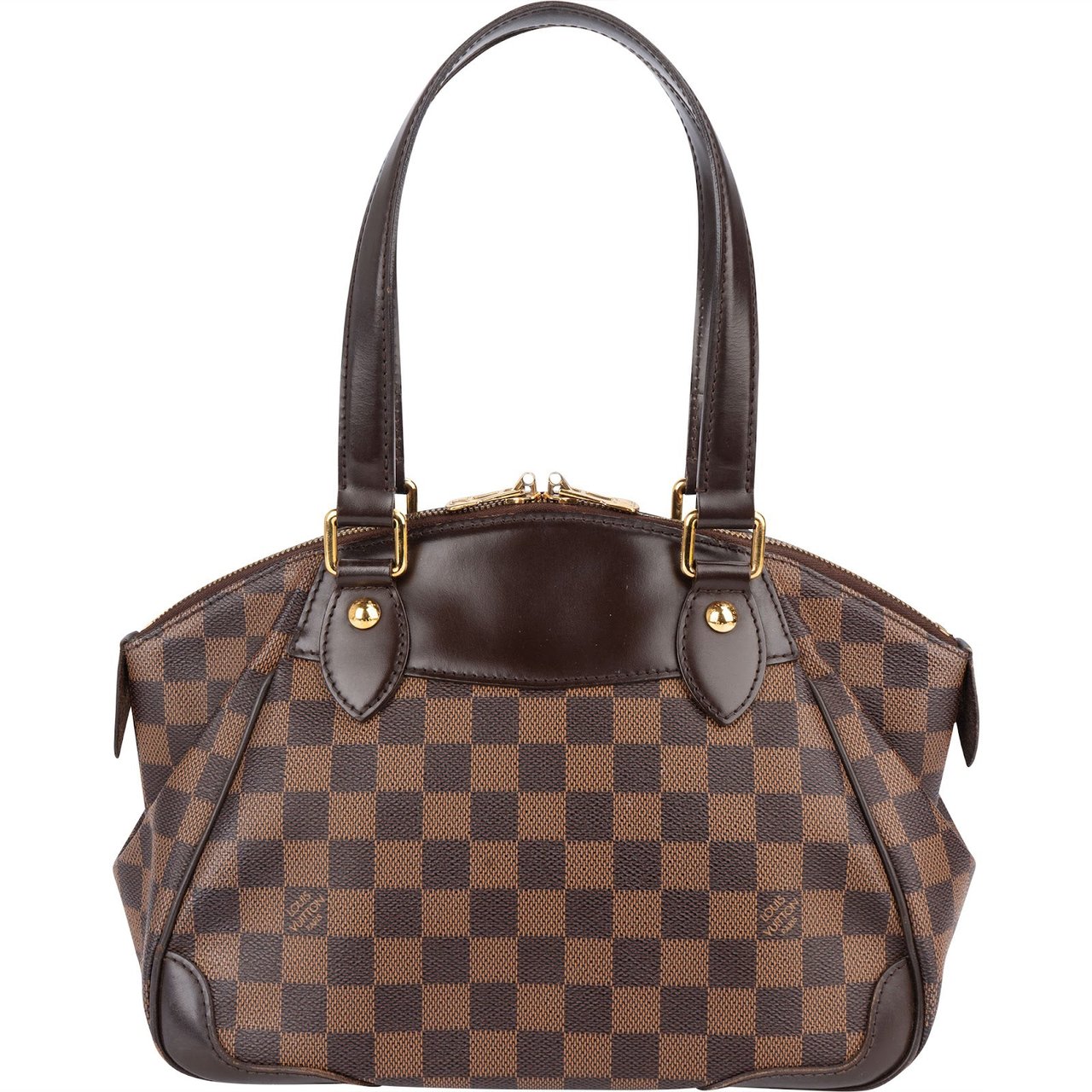 Louis Vuitton Louis Vuitton Monogram Damier Ebene Verona PM Handbag Bruin