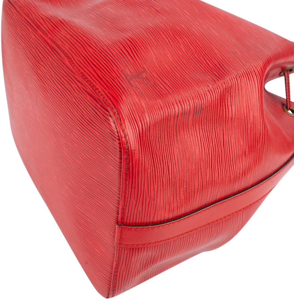 Louis Vuitton Red Epi Leather Sac Noé Petit Shoulder Bag Rood