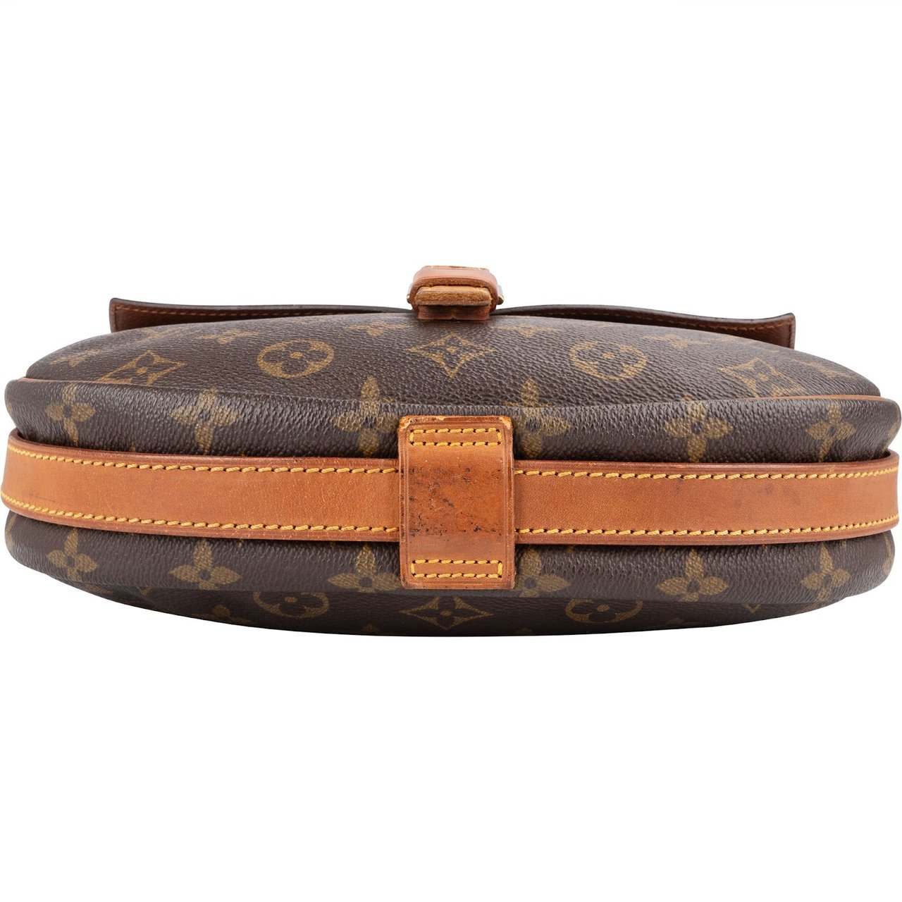Louis Vuitton Monogram Canvas Jeune Fille GM Crossbody Bag Bruin