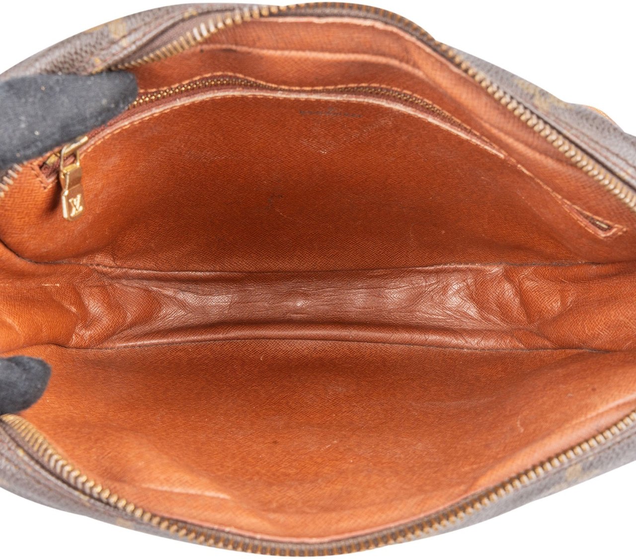 Louis Vuitton Monogram Canvas Jeune Fille GM Crossbody Bag Bruin
