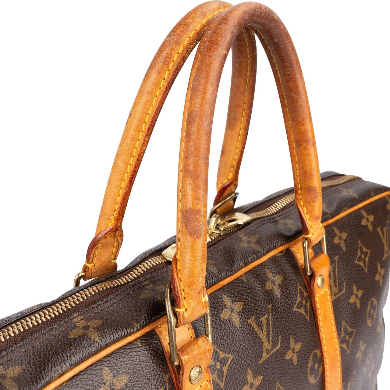 Louis Vuitton Louis Vuitton Monogram Canvas Porte-Documents Voyage Handbag Bruin