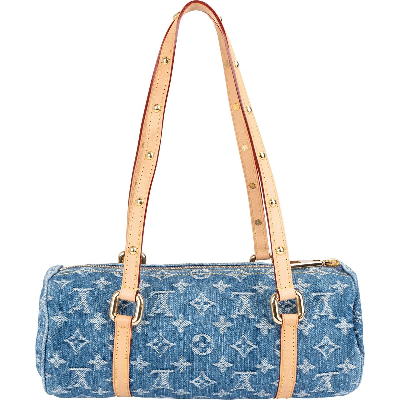 Louis Vuitton Louis Vuitton Monogram Denim Papillon Set Handbag Blauw