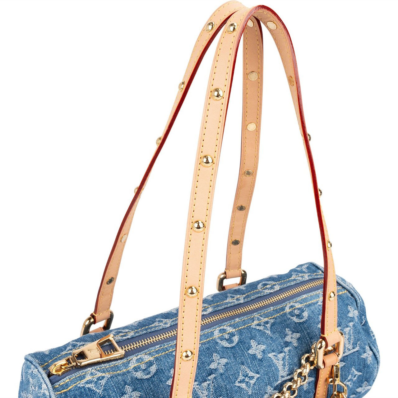 Louis Vuitton Louis Vuitton Monogram Denim Papillon Set Handbag Blauw