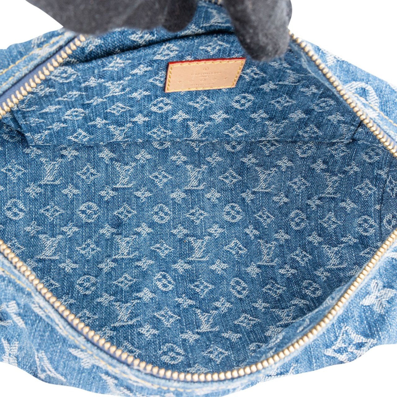 Louis Vuitton Louis Vuitton Monogram Denim Papillon Set Handbag Blauw