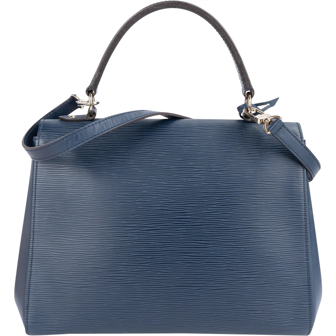Louis Vuitton Louis Vuitton Blue Epi Leather Cluny MM Handbag Blauw