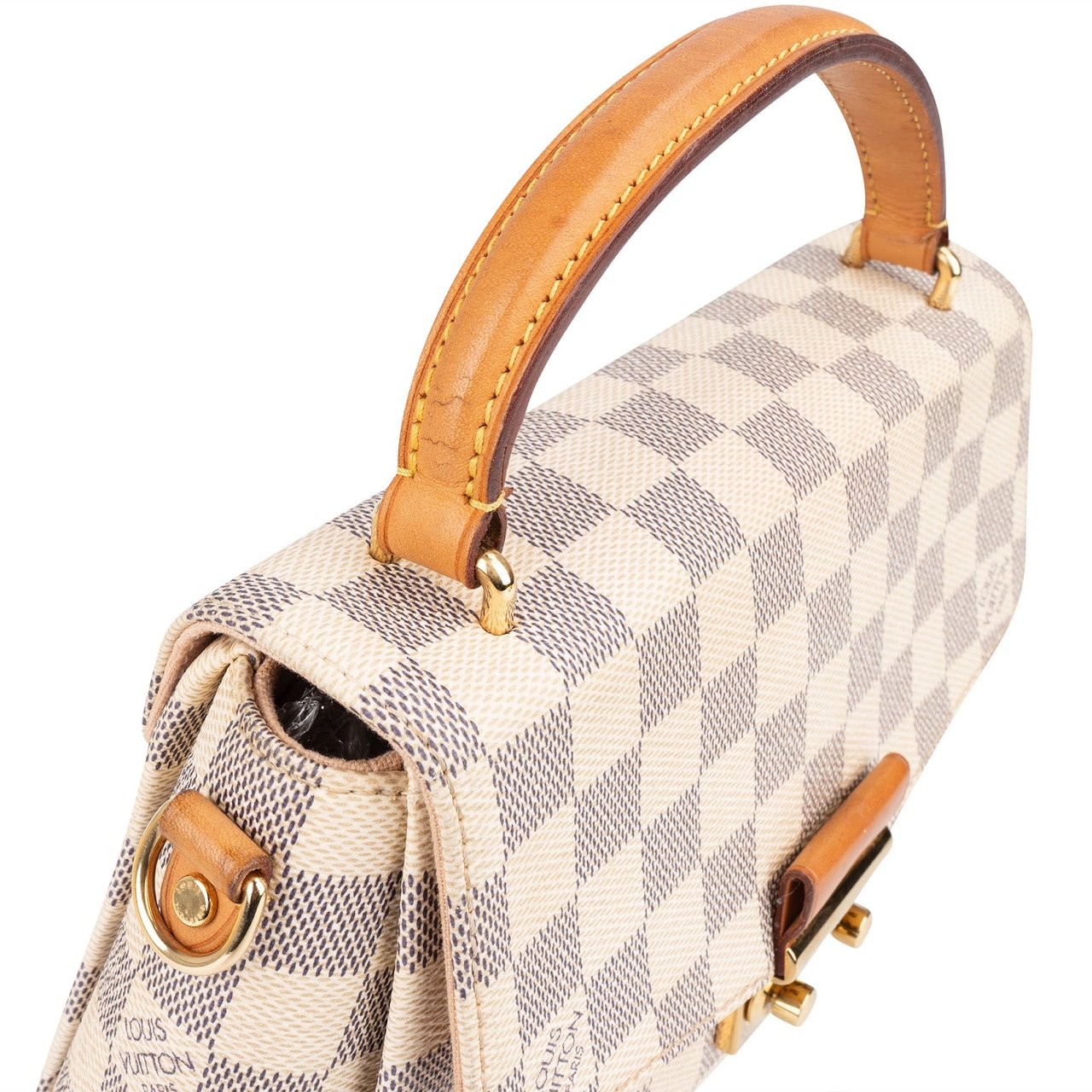 Louis Vuitton Monogram Damier Azur Canvas Croisette Handbag Divers