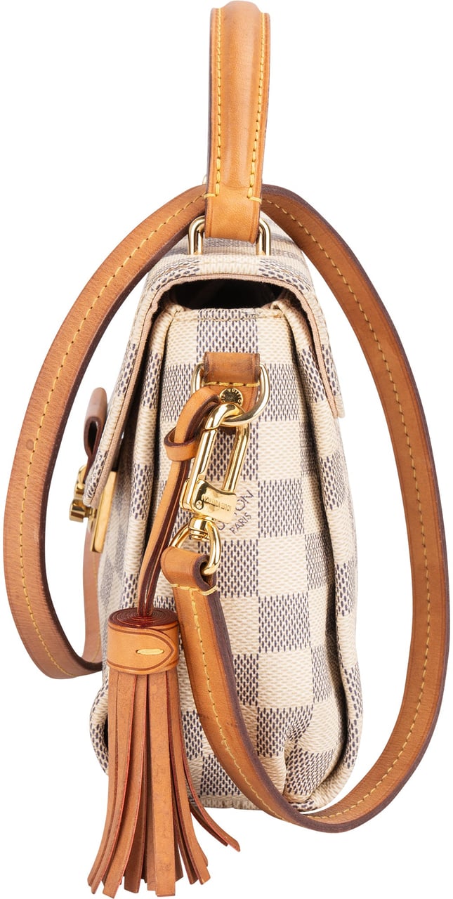 Louis Vuitton Monogram Damier Azur Canvas Croisette Handbag Divers