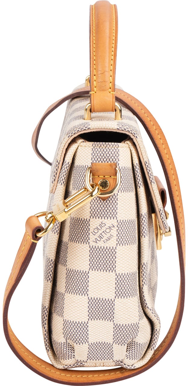 Louis Vuitton Monogram Damier Azur Canvas Croisette Handbag Divers