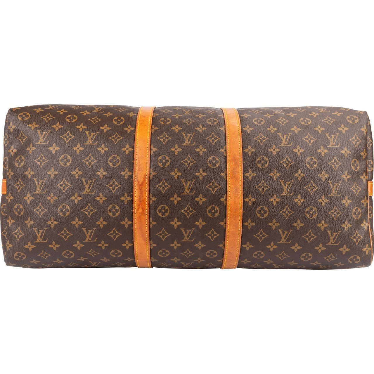 Louis Vuitton Louis Vuitton Monogram Canvas Keepall 60 Bandoulière Travel Bag Bruin