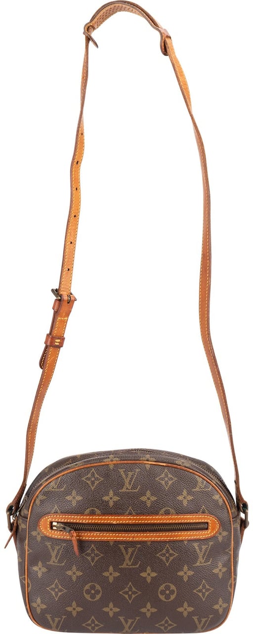 Louis Vuitton Monogram Canvas Senlis Crossbody Bag Bruin