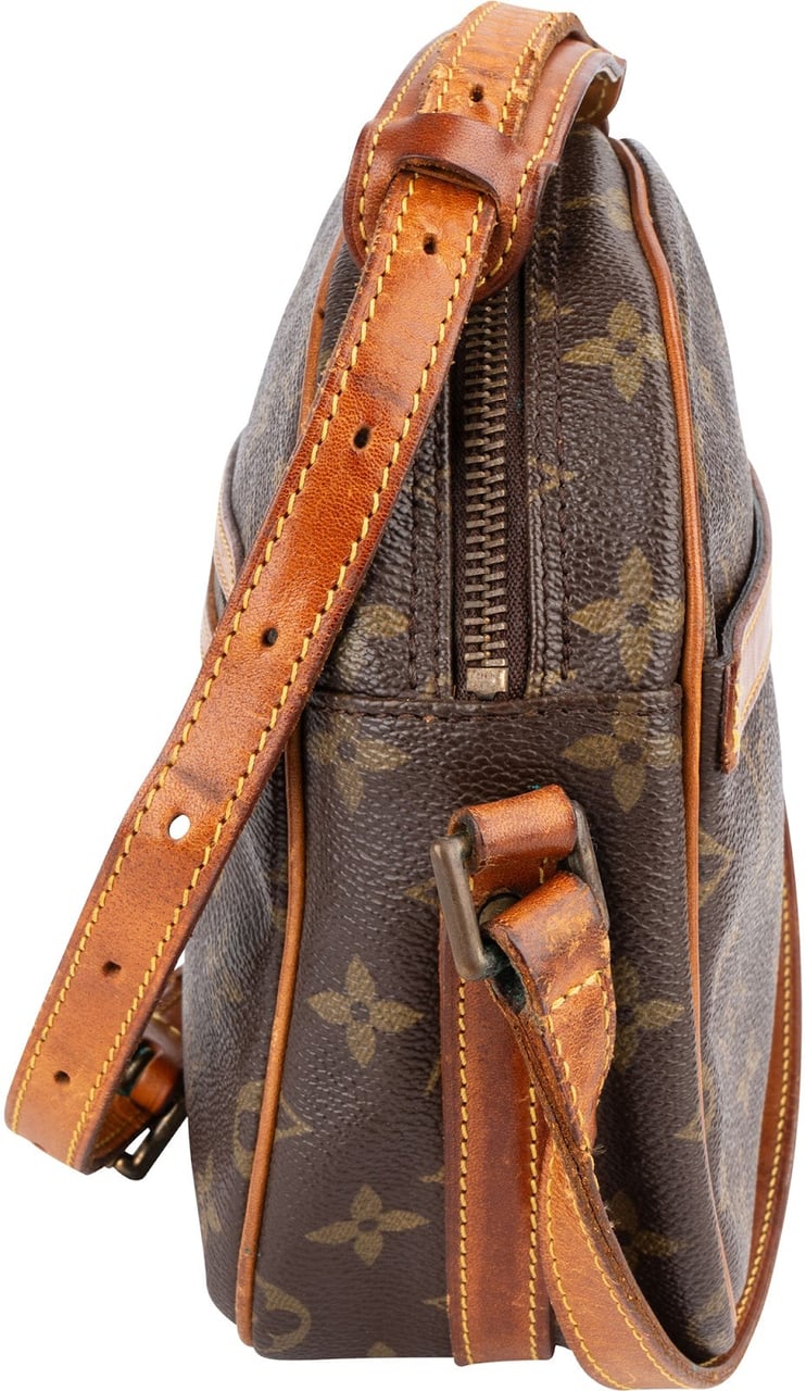 Louis Vuitton Monogram Canvas Senlis Crossbody Bag Bruin