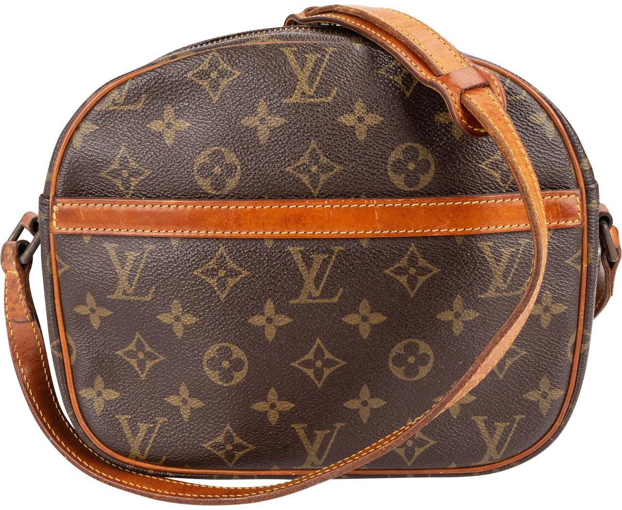 Louis Vuitton Monogram Canvas Senlis Crossbody Bag Bruin