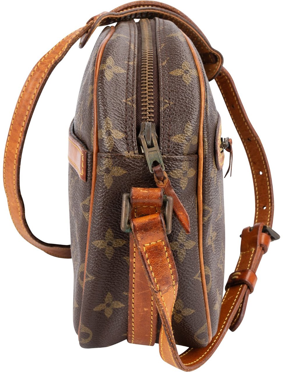 Louis Vuitton Monogram Canvas Senlis Crossbody Bag Bruin