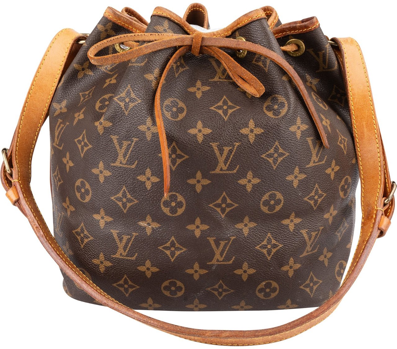 Louis Vuitton Louis Vuitton Monogram Canvas Sac Noé Petit Shoulder Bag Bruin