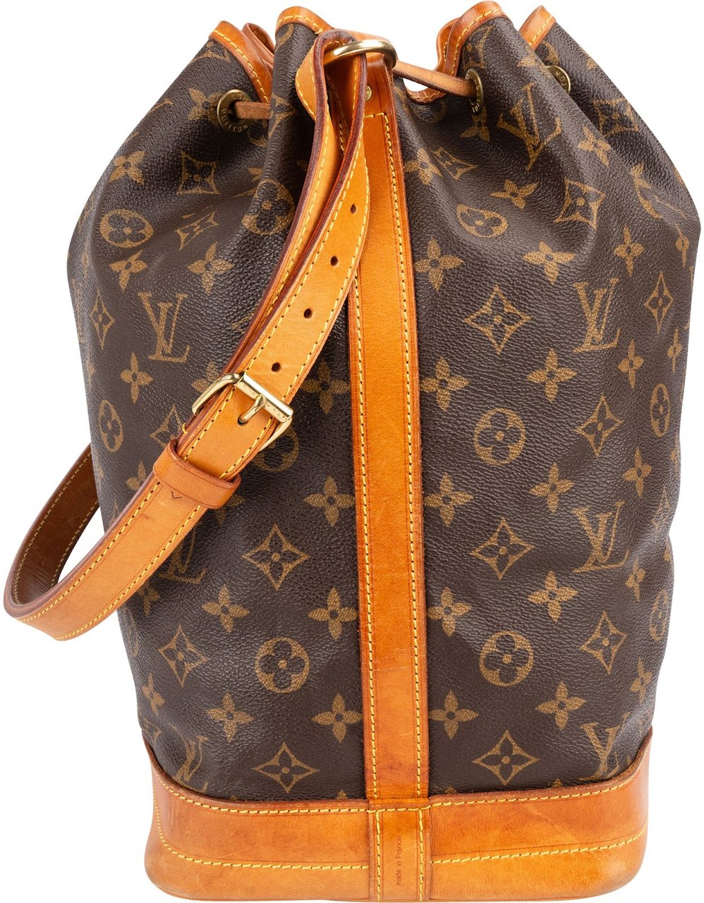 Louis Vuitton Monogram Canvas Sac Noé Grande Shoulder Bag Bruin