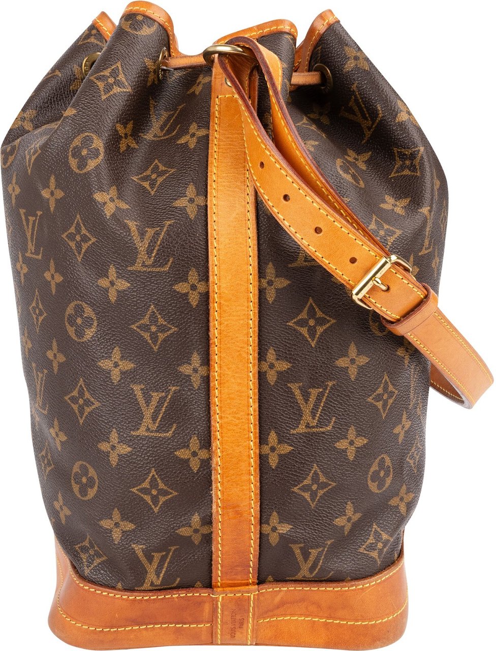Louis Vuitton Monogram Canvas Sac Noé Grande Shoulder Bag Bruin