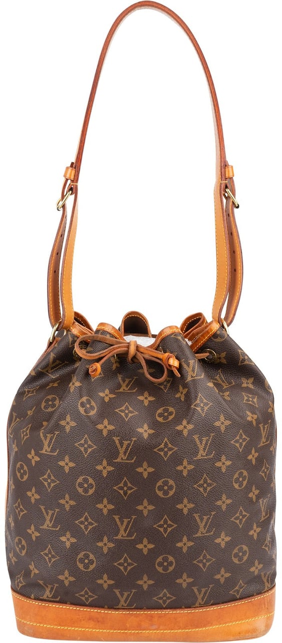 Louis Vuitton Monogram Canvas Sac Noé Grande Shoulder Bag Bruin