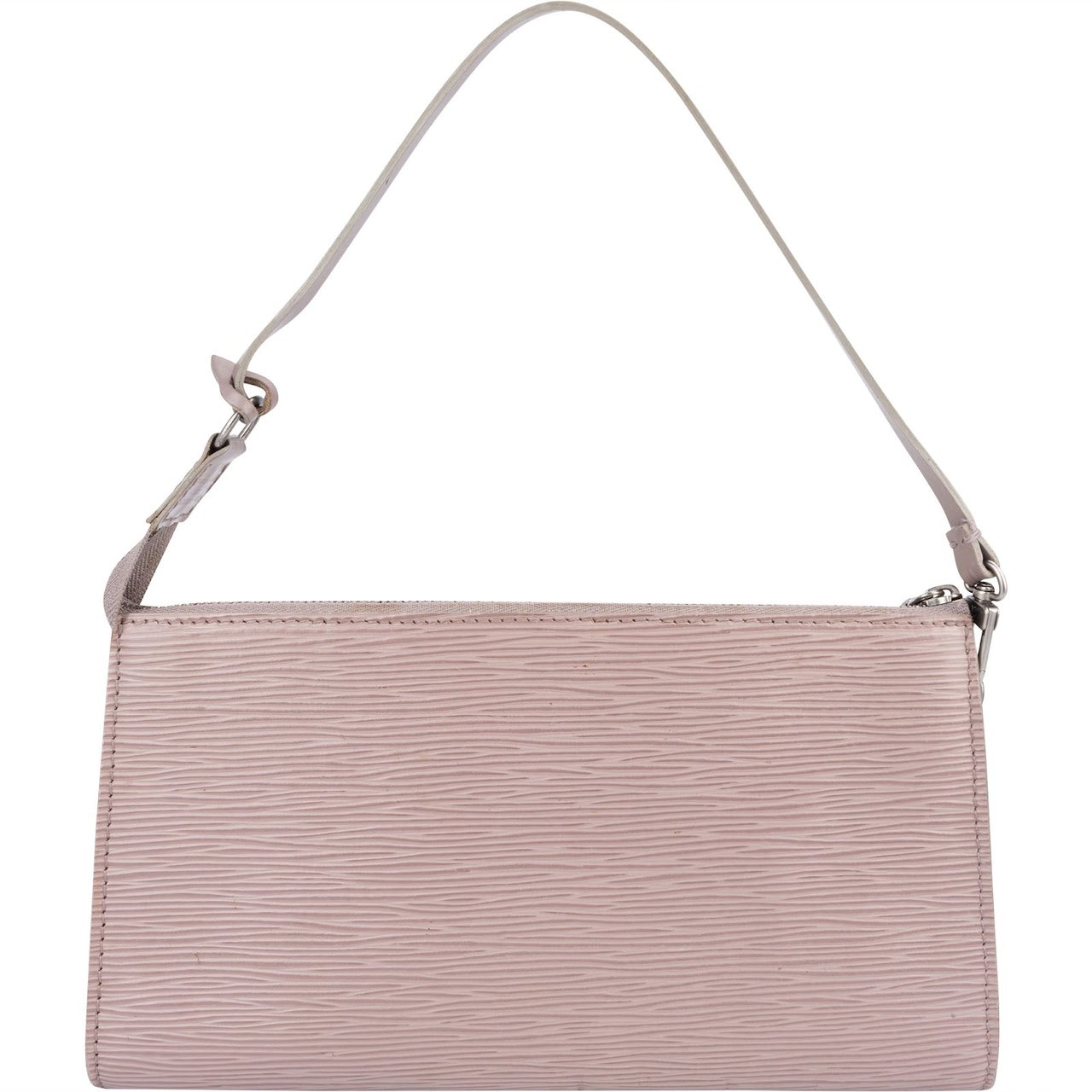 Louis Vuitton Louis Vuitton Lilac Epi Leather Pochette Accessoires Handbag Rood