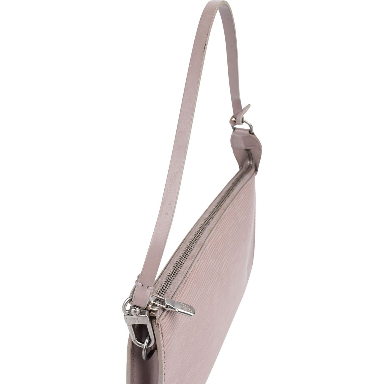 Louis Vuitton Louis Vuitton Lilac Epi Leather Pochette Accessoires Handbag Rood