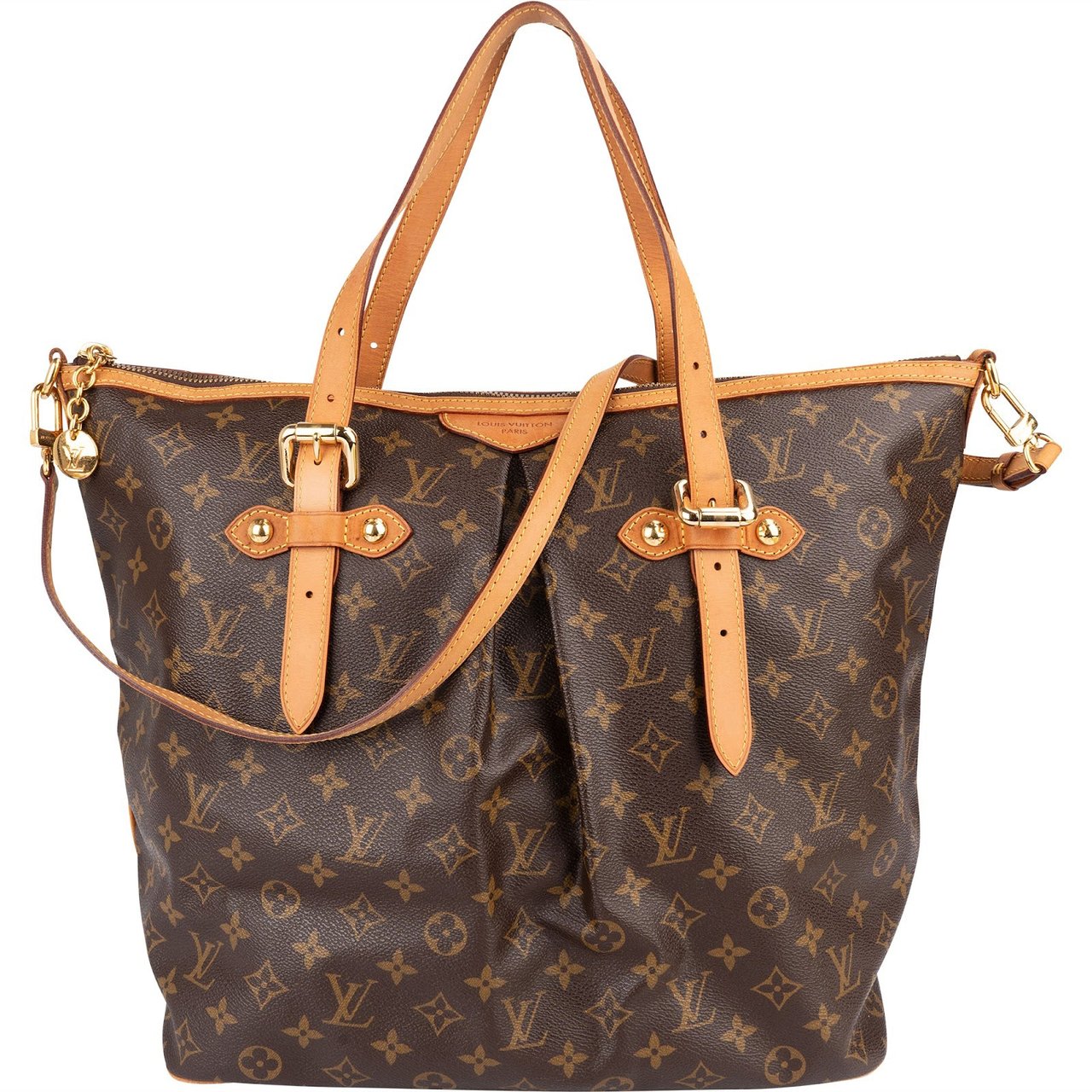 Louis Vuitton Louis Vuitton Monogram Canvas Palermo GM Shoulder Bag Bruin